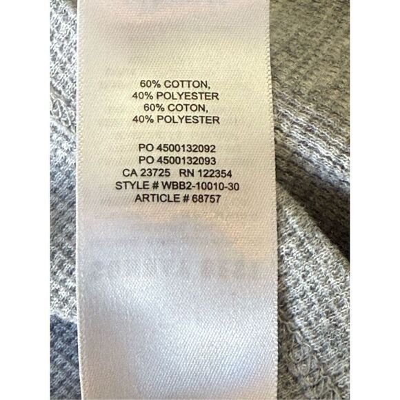 Aritzia Sunday Best Baby Relaxed waffle-knit longsleeve In Heather Gray - Picture 13 of 13